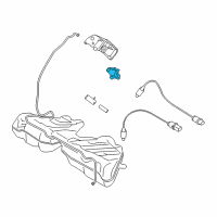 OEM 2014 BMW M6 Gran Coupe Pressure Switch, Leak Diagnosis Module Diagram - 16-13-7-448-091