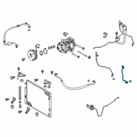 OEM Lexus LX570 Tube, Liquid, NO.1 Diagram - 88716-6C200
