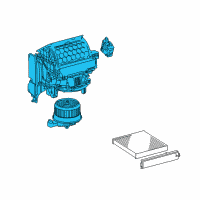 OEM 2018 Lexus NX300h Blower Assembly Diagram - 87130-78030