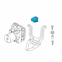 OEM 2017 BMW X5 ABS Wheel Speed Sensor Diagram - 34526870279