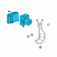 OEM 2017 Chevrolet Cruze Modulator Diagram - 39068591