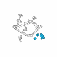 OEM 2006 Kia Sportage Bracket-Transmission Diagram - 218302E400