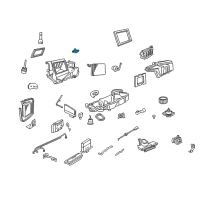 OEM 2002 Lincoln Blackwood Housing Assembly Diagram - YL3Z-18456-CA