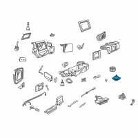 OEM 1999 Lincoln Navigator Blower Motor Diagram - XL7Z-19805-EA