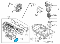 OEM 2022 Kia Sorento Gasket-Etc Diagram - 283122T000