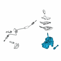 OEM 2013 Buick Regal Control Asm-Automatic Transmission Diagram - 22966996