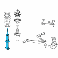 OEM 2017 GMC Yukon Strut Diagram - 84082002