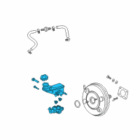 OEM 2017 Hyundai Elantra Cylinder Assembly-Brake Master Diagram - 58510-F2400