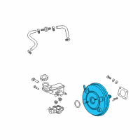 OEM 2018 Hyundai Elantra Booster Assembly-Brake Diagram - 59110-F2000