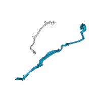 OEM 2009 Nissan Pathfinder Pipe - Cooler Diagram - 92470-ZS21A