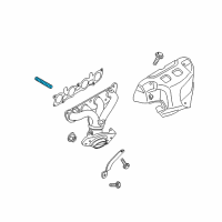 OEM 2022 Nissan Rogue Sport Stud Diagram - 14064-JD00C