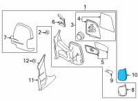 OEM 2016 Ford Transit-150 Lower Cover Diagram - CK4Z-17D743-B