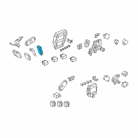 OEM Acura RL Control Unit, Fuel Pump Diagram - 37720-RJA-A04