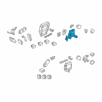 OEM Acura RL Afs Unit Diagram - 39872-SJA-A02