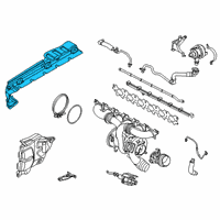 OEM BMW M340i xDrive HEAT RESISTANT PLATE Diagram - 11-79-8-742-169