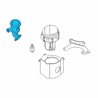 OEM 2005 BMW 325Ci Control Valve Diagram - 11-72-7-553-063