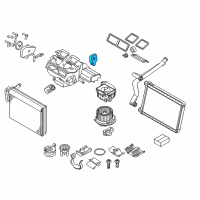 OEM 2016 BMW i8 Actuator Diagram - 64-11-9-321-034