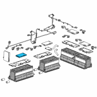 OEM 2015 Chevrolet Volt Module Diagram - 22885655