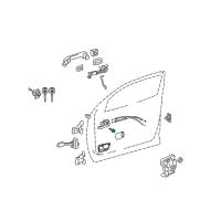 OEM 2017 Toyota Sequoia Handle, Inside Diagram - 69205-0C050