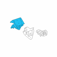 OEM 2012 Chevrolet Express 3500 Front Mount Diagram - 25879094