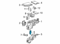 OEM 2022 Toyota Sienna Side Cover Diagram - 82661-08020