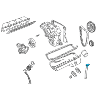 OEM 2001 Dodge Durango Indicator-Engine Oil Level Diagram - 53021354AA