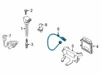 OEM 2022 Hyundai Elantra Sensor Assembly-Knock Diagram - 39250-03HA0