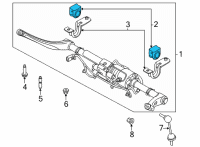 OEM Ford Bronco BUSH Diagram - MB3Z-5484-A