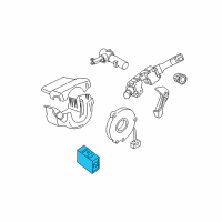 OEM Nissan Altima Control Assembly-Power Steering Diagram - 28501-JA00A