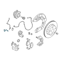 OEM BMW 330e xDrive BRAKE HOSE REAR Diagram - 34-30-6-879-284