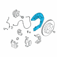 OEM 2020 BMW M340i PROTECTION PLATE RIGHT Diagram - 34-20-6-871-342