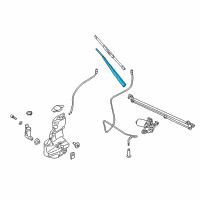 OEM Ford F-150 ARM ASY - WIPER Diagram - ML3Z-17526-A