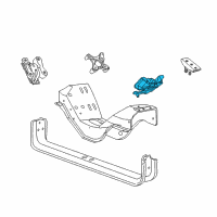 OEM Ford Excursion Front Mount Diagram - 2C7Z-6038-AC