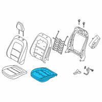 OEM 2022 Ford Escape PAD - SEAT CUSHION Diagram - LJ6Z-78632A23-E