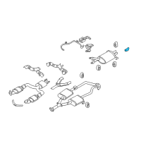 OEM 2004 Infiniti M45 Finisher-Exhaust Diagram - 20091-AR200