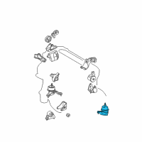 OEM Toyota Solara Insulator Diagram - 12372-0H020