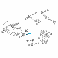 OEM 2013 BMW 535i GT Hex Bolt With Washer Diagram - 33-30-6-786-218