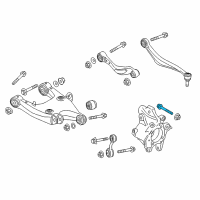 OEM 2015 BMW ActiveHybrid 5 Hexagon Collar Screw Diagram - 33-32-6-783-031