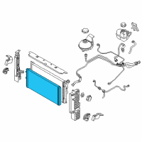 OEM BMW M3 Radiator Diagram - 17-11-2-284-608