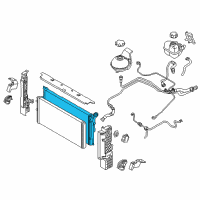 OEM 2020 BMW i8 Radiator Diagram - 17-11-8-673-371