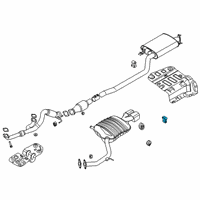 OEM 2021 Hyundai Santa Fe Hanger Diagram - 28780-S1200