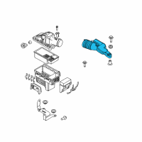 OEM 2013 Ford F-250 Super Duty Air Inlet Diagram - BC3Z-9B659-A