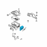 OEM 2015 Ford F-250 Super Duty Filter Element Diagram - BC3Z-9601-D