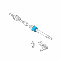 OEM 2022 Nissan Rogue Sport Joint Assy-Inner Diagram - 39711-4BA7B