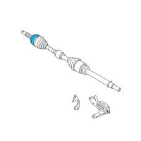 OEM 2017 Nissan Rogue Sport Joint Assy-Outer Diagram - 39211-4BA7B