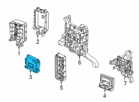 OEM 2019 Chevrolet Bolt EV MODULE ASM-SERIAL DATA GATEWAY Diagram - 13534928