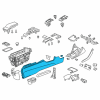 OEM 2020 Honda Civic Panel Assy. *NH900L* (Passenger Side) (DEEP BLACK) Diagram - 83458-TGG-A00ZA
