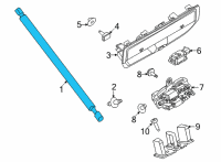 OEM 2022 Ford Bronco Sport LIFT ASY - GAS Diagram - M1PZ-78406A10-B