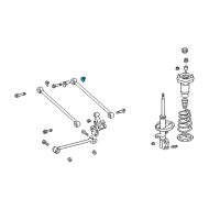 OEM 1999 Lexus RX300 Plate, Rear Suspension Toe Adjust, NO.2 Diagram - 48452-32030