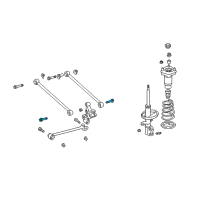 OEM Lexus Bolt, W/Washer Diagram - 90901-19002